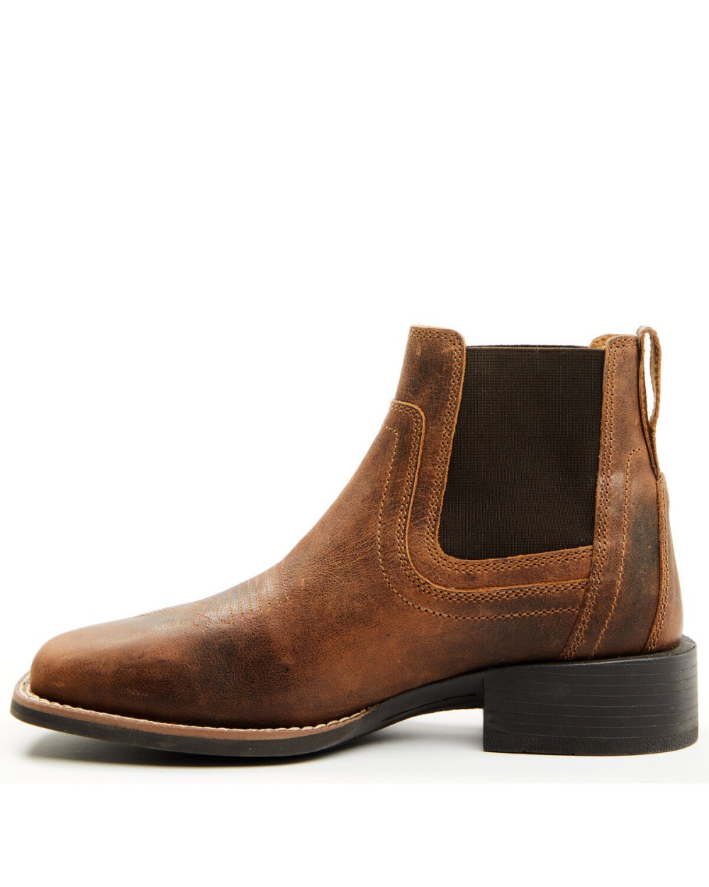 Cody James - Men's Ace Chelsea Boots - Broad Square Toe | Brown Cody James - Men's Ace Chelsea Boots - Broad Square Toe | Brown