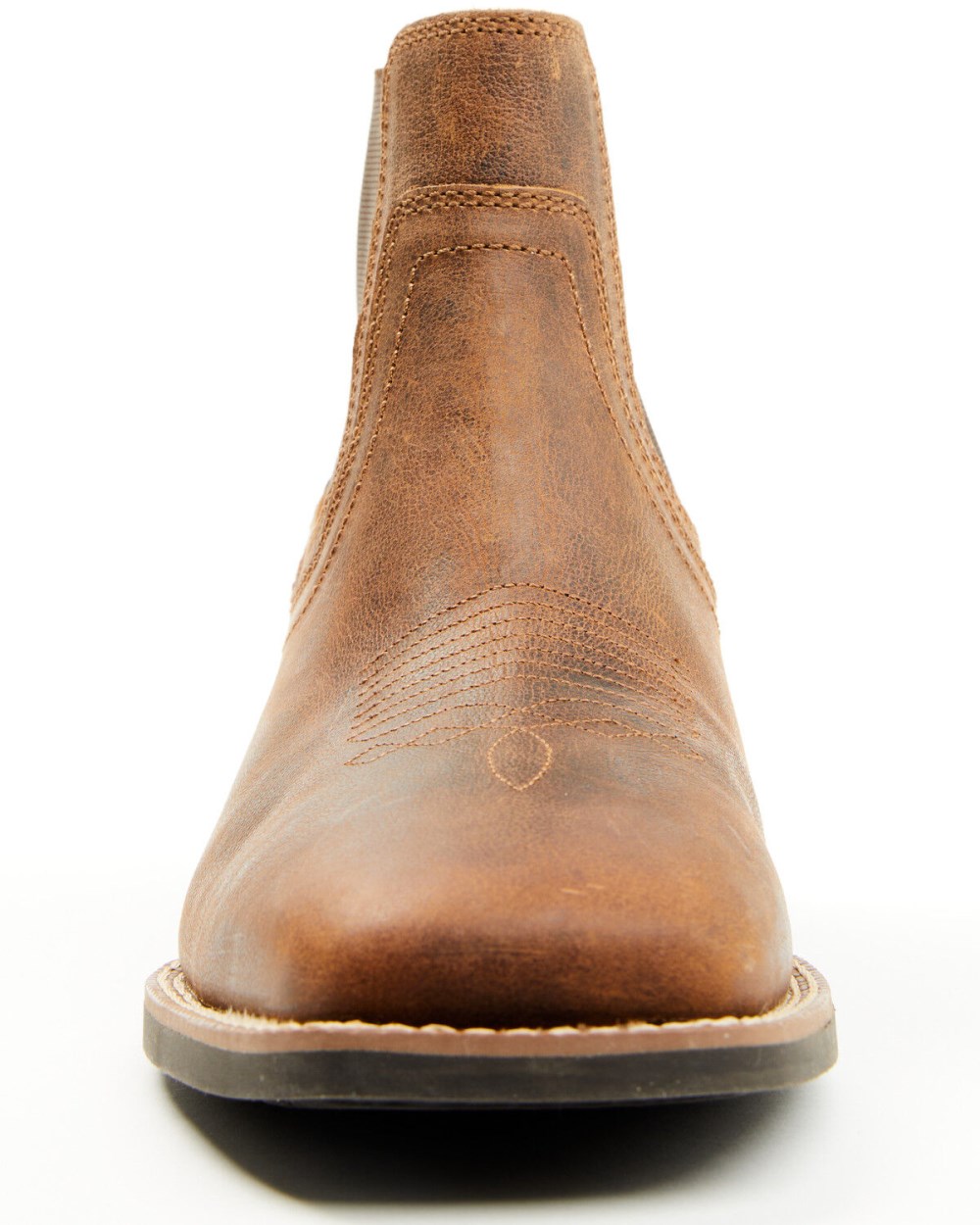 Cody James - Men's Ace Chelsea Boots - Broad Square Toe | Brown Cody James - Men's Ace Chelsea Boots - Broad Square Toe | Brown