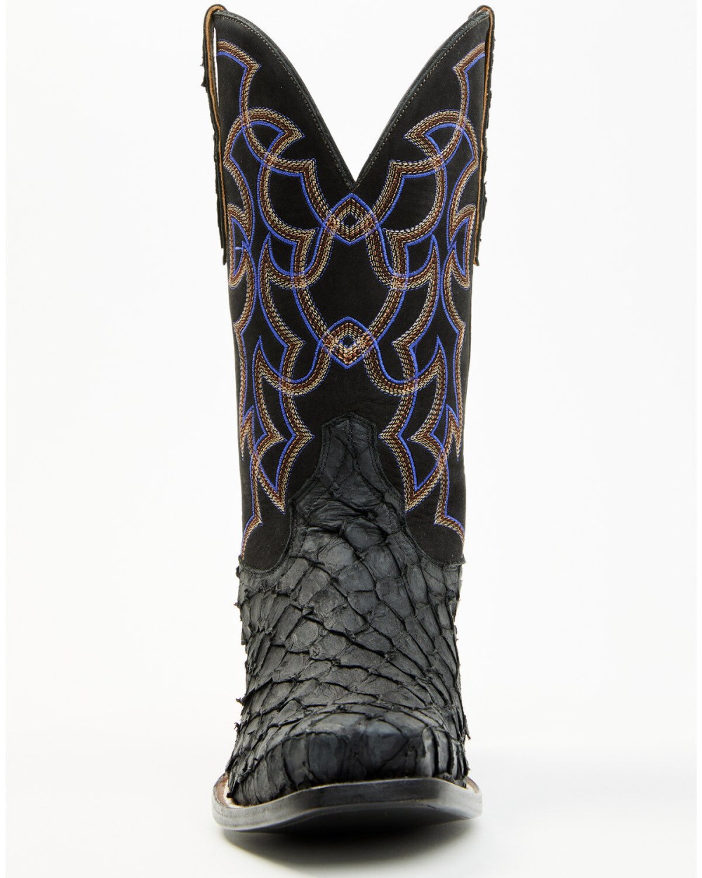 Cody James - Men's Exotic Pirarucu Western Boots - Square Toe | Black Cody James - Men's Exotic Pirarucu Western Boots - Square Toe | Black