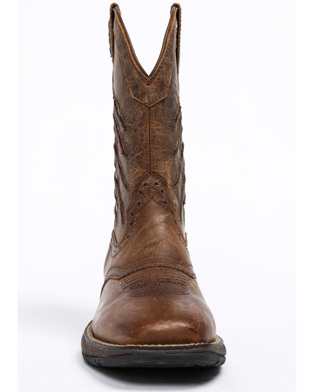 Cody James - Men's Scratch American Flag Lite Performance Western Boots - Square Toe | Brown Cody James - Men's Scratch American Flag Lite Performance Western Boots - Square Toe | Brown