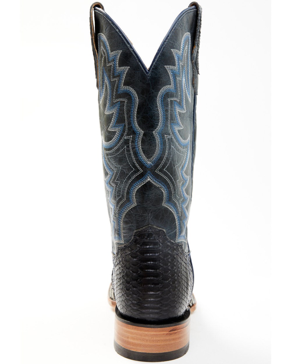 Cody James - Men's Exotic Python Western Boots - Broad Square Toe | Black Cody James - Men's Exotic Python Western Boots - Broad Square Toe | Black