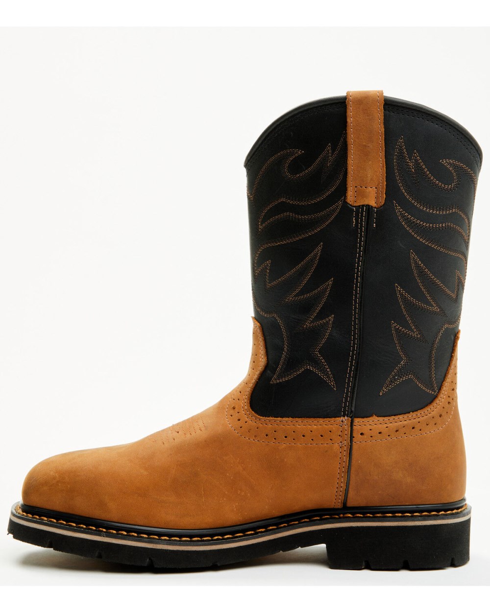 Cody James - Men's 11" Pull-On Waterproof Work Boots - Composite Toe | Brown Cody James - Men's 11" Pull-On Waterproof Work Boots - Composite Toe | Brown