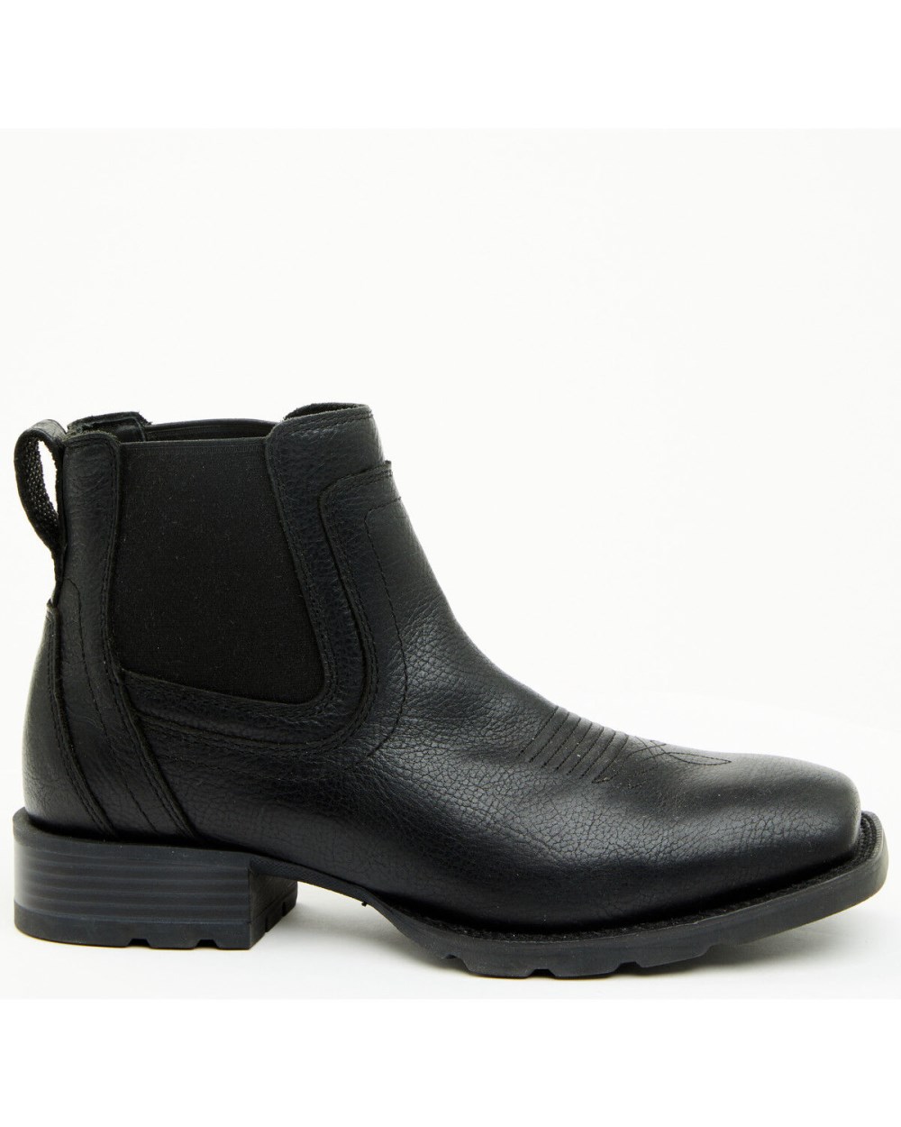 Cody James - Men's Ranger Chelsea Boots - Broad Square Toe | Black Cody James - Men's Ranger Chelsea Boots - Broad Square Toe | Black