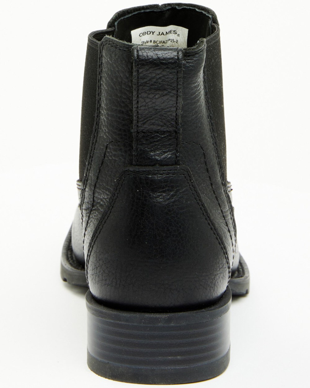 Cody James - Men's Ranger Chelsea Boots - Broad Square Toe | Black Cody James - Men's Ranger Chelsea Boots - Broad Square Toe | Black