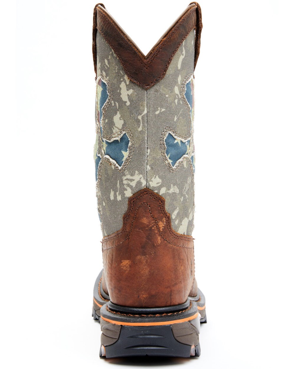 Cody James - Men's Camo Decimator Western Work Boots - Soft Toe | Brown Cody James - Men's Camo Decimator Western Work Boots - Soft Toe | Brown