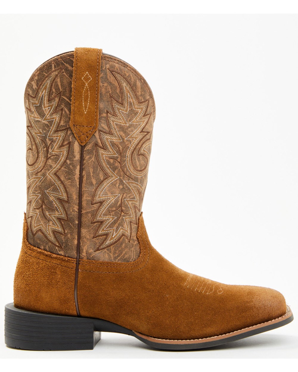 Cody James - Men's Badge Xero Gravity Roughout Western Boots - Broad Square Toe | Brown Cody James - Men's Badge Xero Gravity Roughout Western Boots - Broad Square Toe | Brown