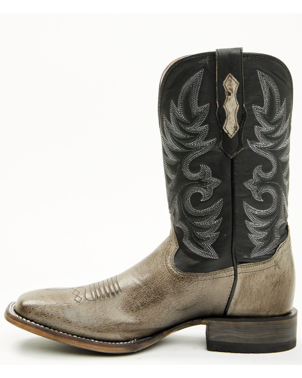 Cody James - Men's Exotic Ostrich Belly Western Boots - Broad Square Toe | Grey Cody James - Men's Exotic Ostrich Belly Western Boots - Broad Square Toe | Grey