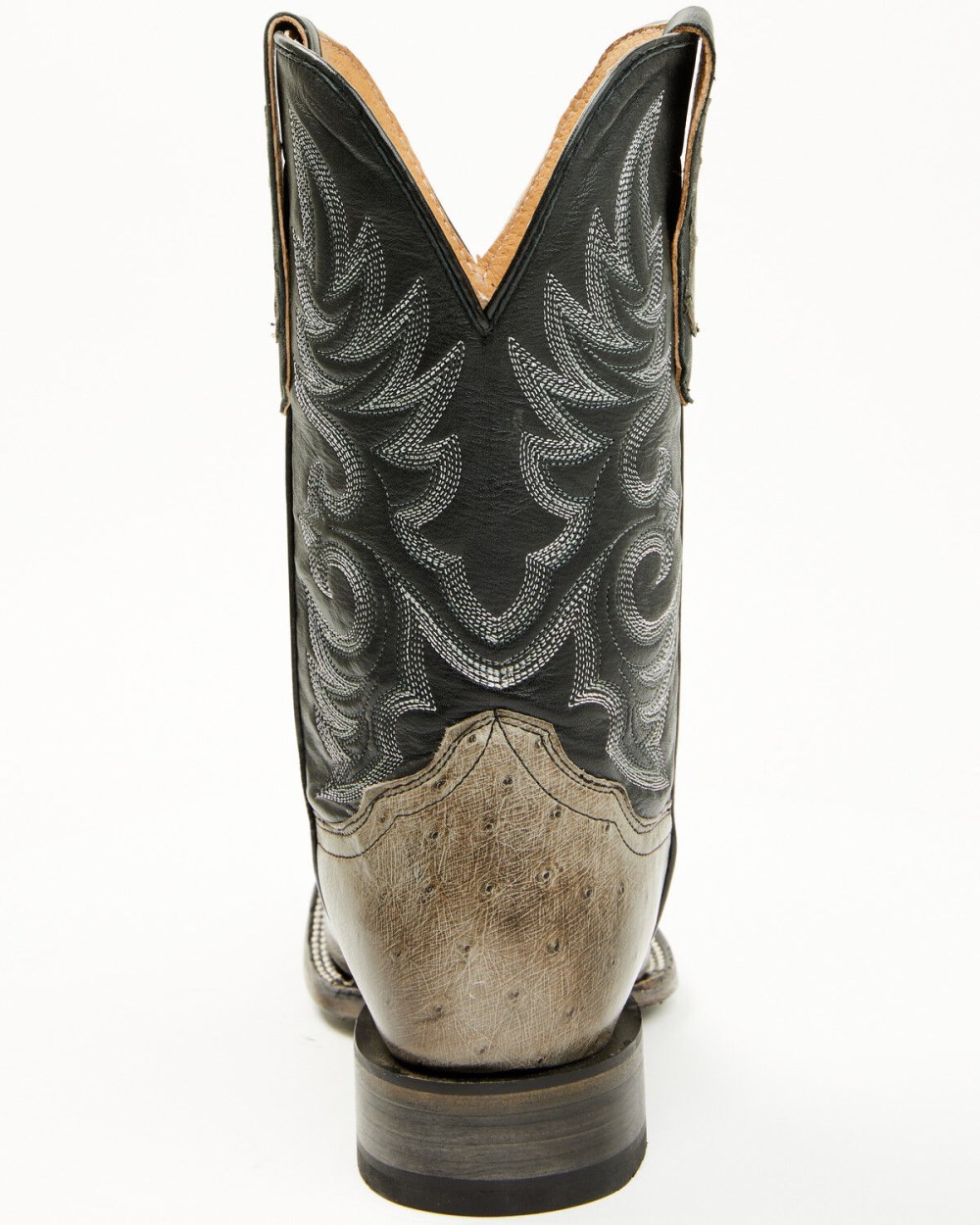 Cody James - Men's Exotic Ostrich Belly Western Boots - Broad Square Toe | Grey Cody James - Men's Exotic Ostrich Belly Western Boots - Broad Square Toe | Grey