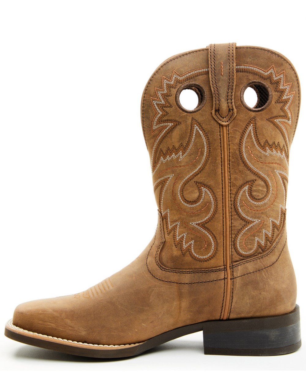 Cody James - Cush Core Men's Honcho Performance Western Boots - Broad Square Toe | Tan Cody James - Cush Core Men's Honcho Performance Western Boots - Broad Square Toe | Tan