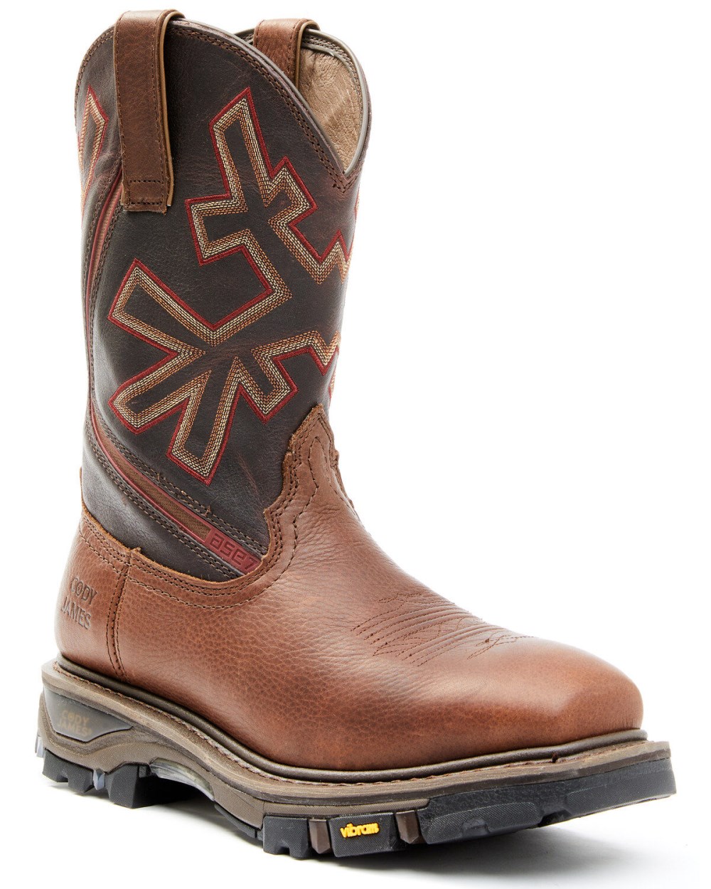 Cody James - Men's ASE7 Decimator Western Work Boots - Composite Toe | Dark Brown Cody James - Men's ASE7 Decimator Western Work Boots - Composite Toe | Dark Brown