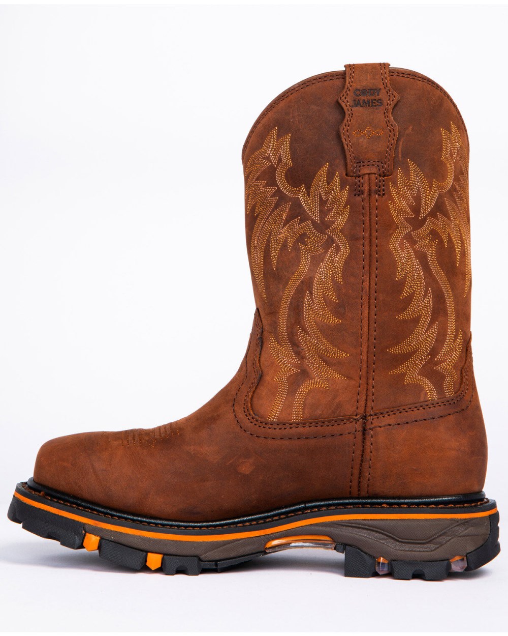 Cody James - Men's 11" Decimator Western Work Boots - Steel Toe | Brown Cody James - Men's 11" Decimator Western Work Boots - Steel Toe | Brown