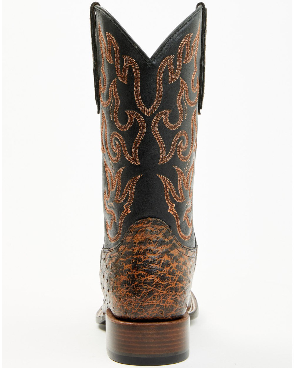 Cody James - Men's Exotic Full Quill Ostrich Western Boots - Broad Square Toe | Brandy Brown Cody James - Men's Exotic Full Quill Ostrich Western Boots - Broad Square Toe | Brandy Brown