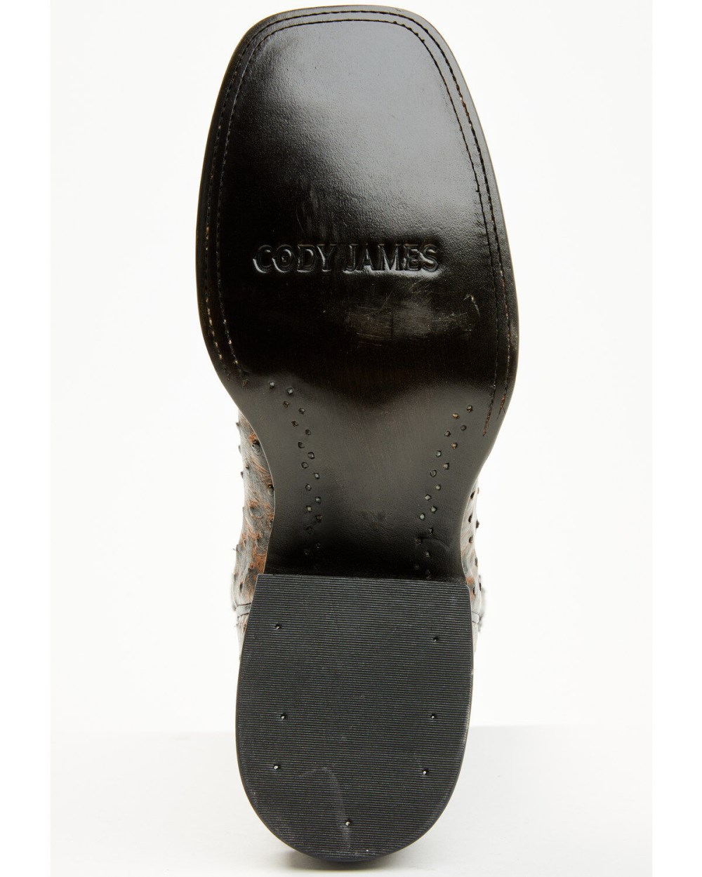 Cody James - Men's Exotic Full Quill Ostrich Western Boots - Broad Square Toe | Brandy Brown Cody James - Men's Exotic Full Quill Ostrich Western Boots - Broad Square Toe | Brandy Brown
