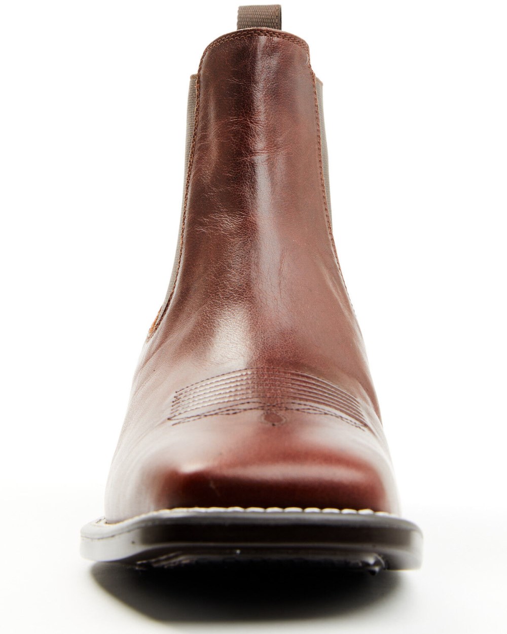 Cody James - Men's Jones Chelsea Boots - Broad Square Toe | Cognac Cody James - Men's Jones Chelsea Boots - Broad Square Toe | Cognac