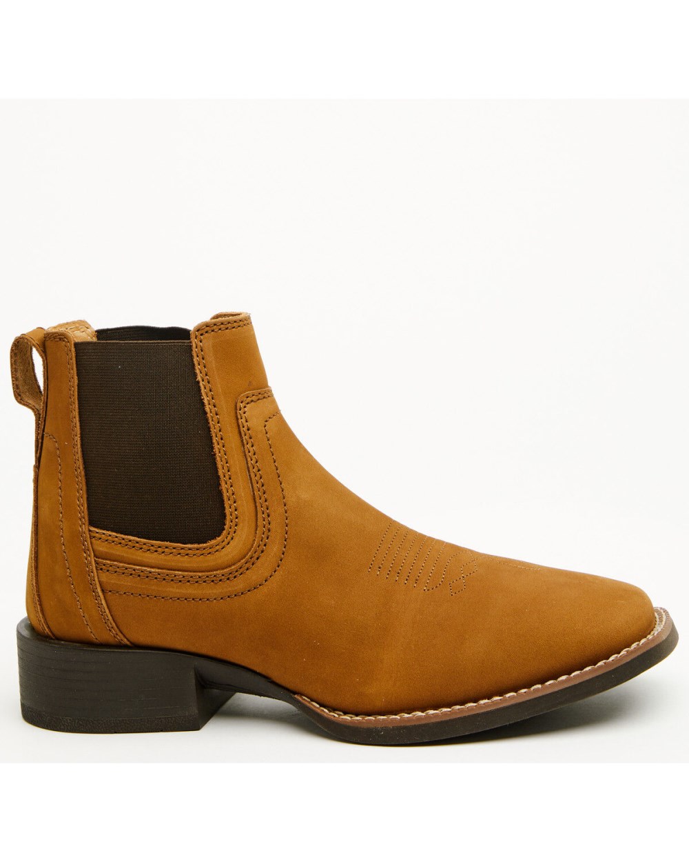 Cody James - Men's Ace Chelsea Boots - Broad Square Toe | Brown Cody James - Men's Ace Chelsea Boots - Broad Square Toe | Brown