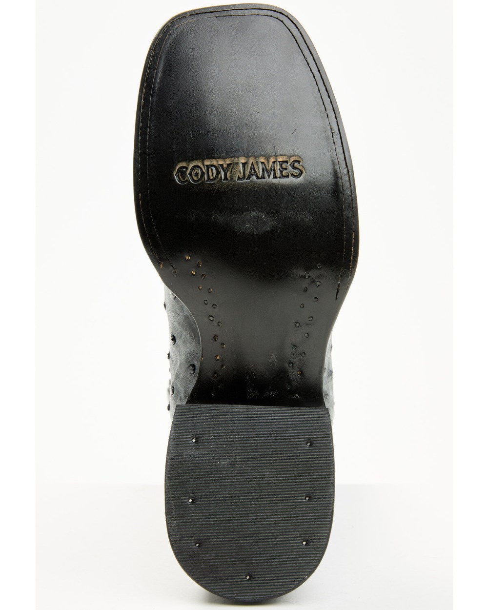 Cody James - Men's Exotic Full Quill Ostrich Western Boots - Broad Square Toe | Grey Cody James - Men's Exotic Full Quill Ostrich Western Boots - Broad Square Toe | Grey