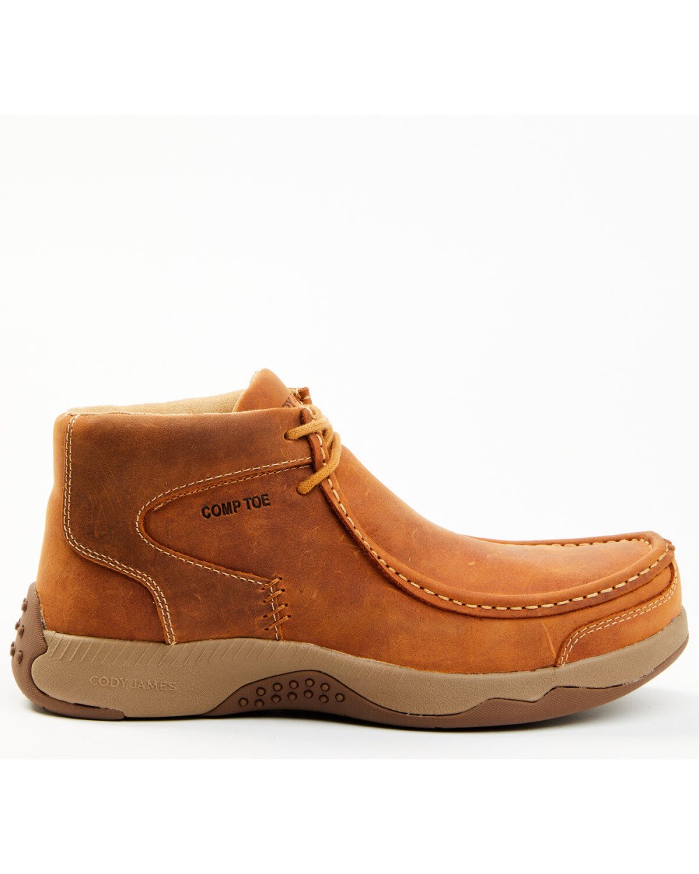 Cody James - Men's Casual Wallabee Big Brother Lace-Up Work Boots - Composite Toe | Tan Cody James - Men's Casual Wallabee Big Brother Lace-Up Work Boots - Composite Toe | Tan