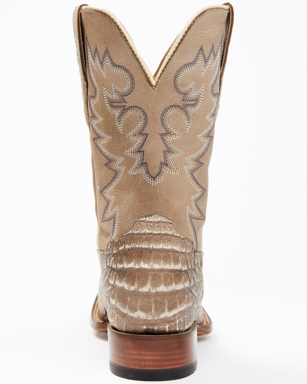 Cody James - Men's Exotic Caiman Belly Western Boots - Broad Square Toe | Tan