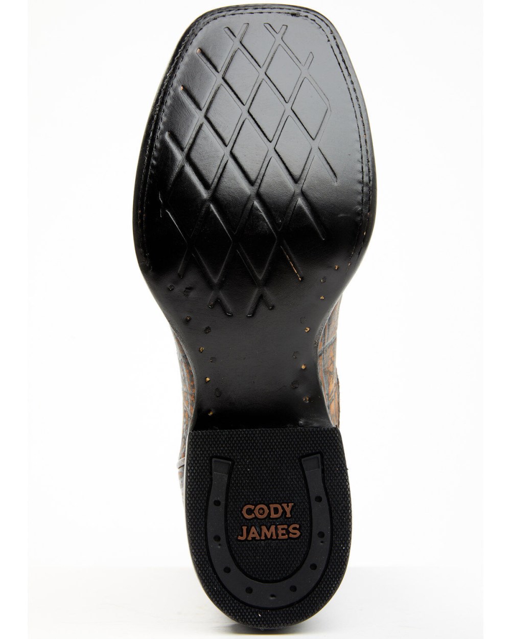 Cody James - Men's McBride Western Boots - Broad Square Toe | Cognac