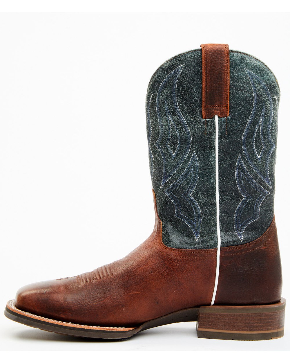 Cody James - Men's Xtreme Xero Gravity Western Performance Boots - Broad Square Toe | Brown/blue Cody James - Men's Xtreme Xero Gravity Western Performance Boots - Broad Square Toe | Brown/blue