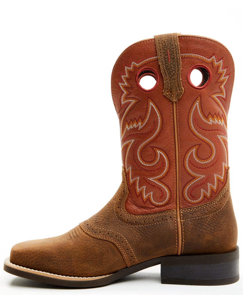 Cody James - Cush Core Men's Honcho Performance Western Boots - Broad Square Toe | Orange