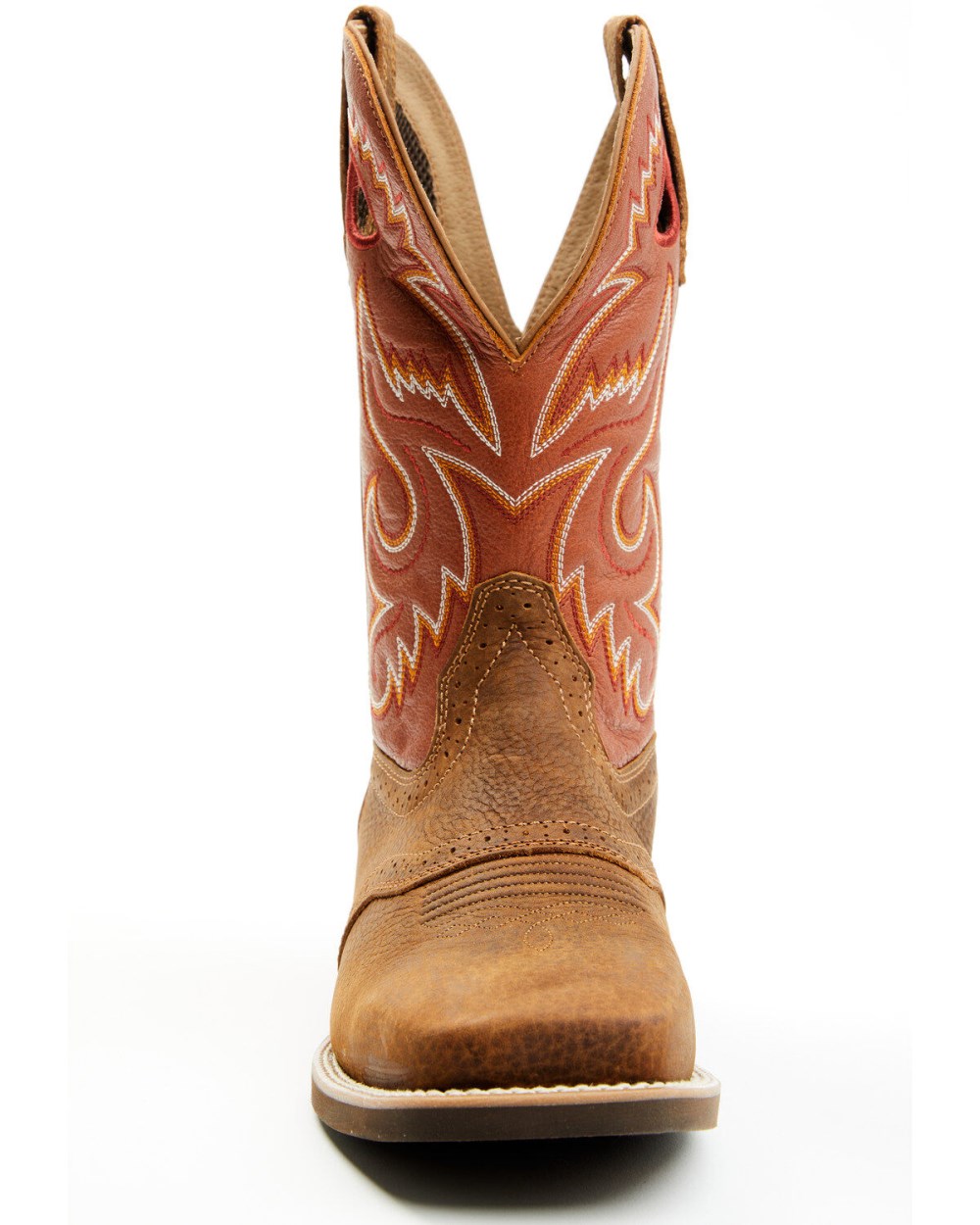 Cody James - Cush Core Men's Honcho Performance Western Boots - Broad Square Toe | Orange