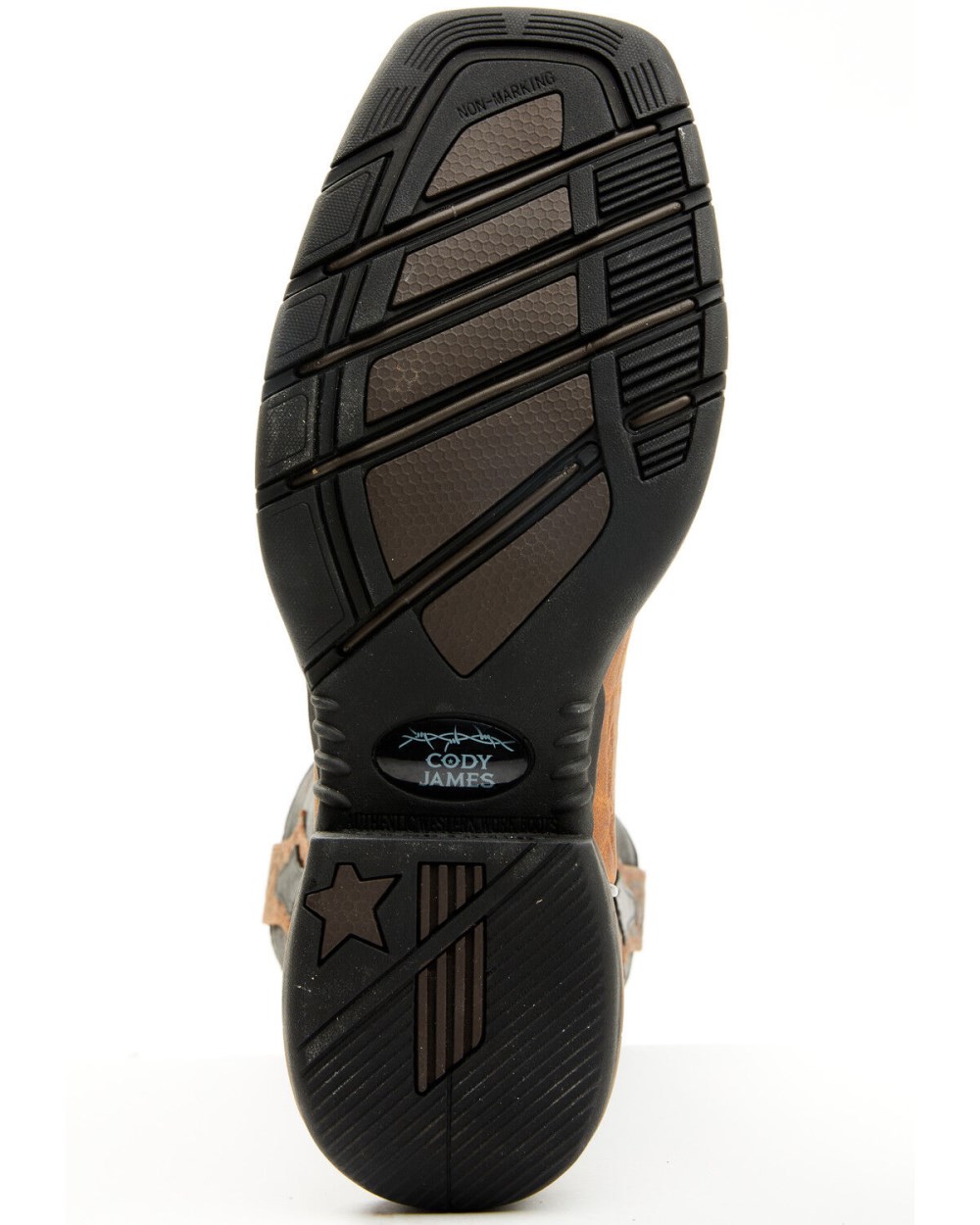 Cody James - Men's Summit Lite Performance Boots - Broad Square Toe | Brown Cody James - Men's Summit Lite Performance Boots - Broad Square Toe | Brown