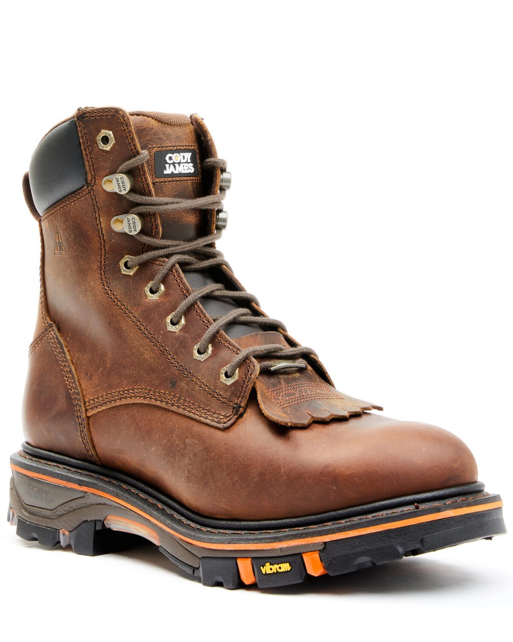 Cody James - Men's 8" Decimator Work Boots - Soft Toe | Brown Cody James - Men's 8" Decimator Work Boots - Soft Toe | Brown