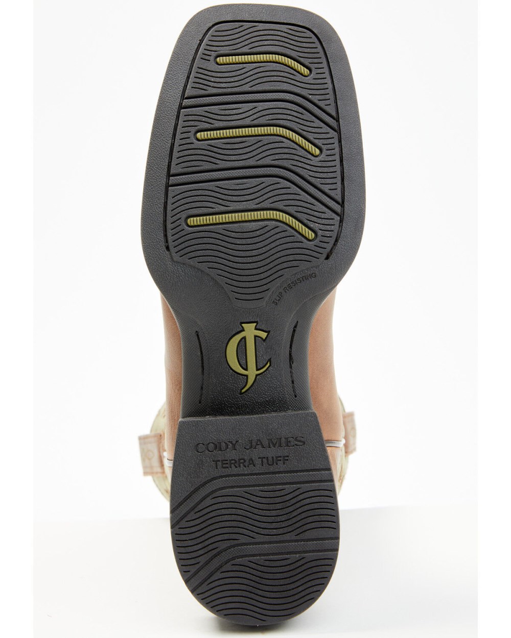 Cody James - Men's Badge Xero Gravity Western Boots - Broad Square Toe | Brown