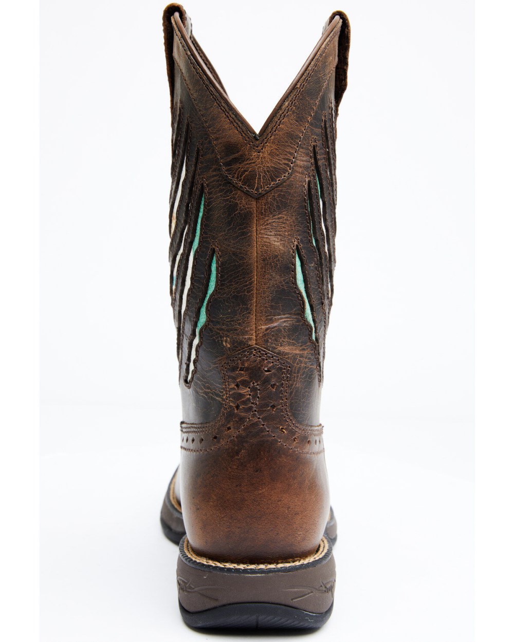 Cody James - Men's Scratch Mexico Flag Lite Performance Western Boots - Broad Square Toe | Brown Cody James - Men's Scratch Mexico Flag Lite Performance Western Boots - Broad Square Toe | Brown