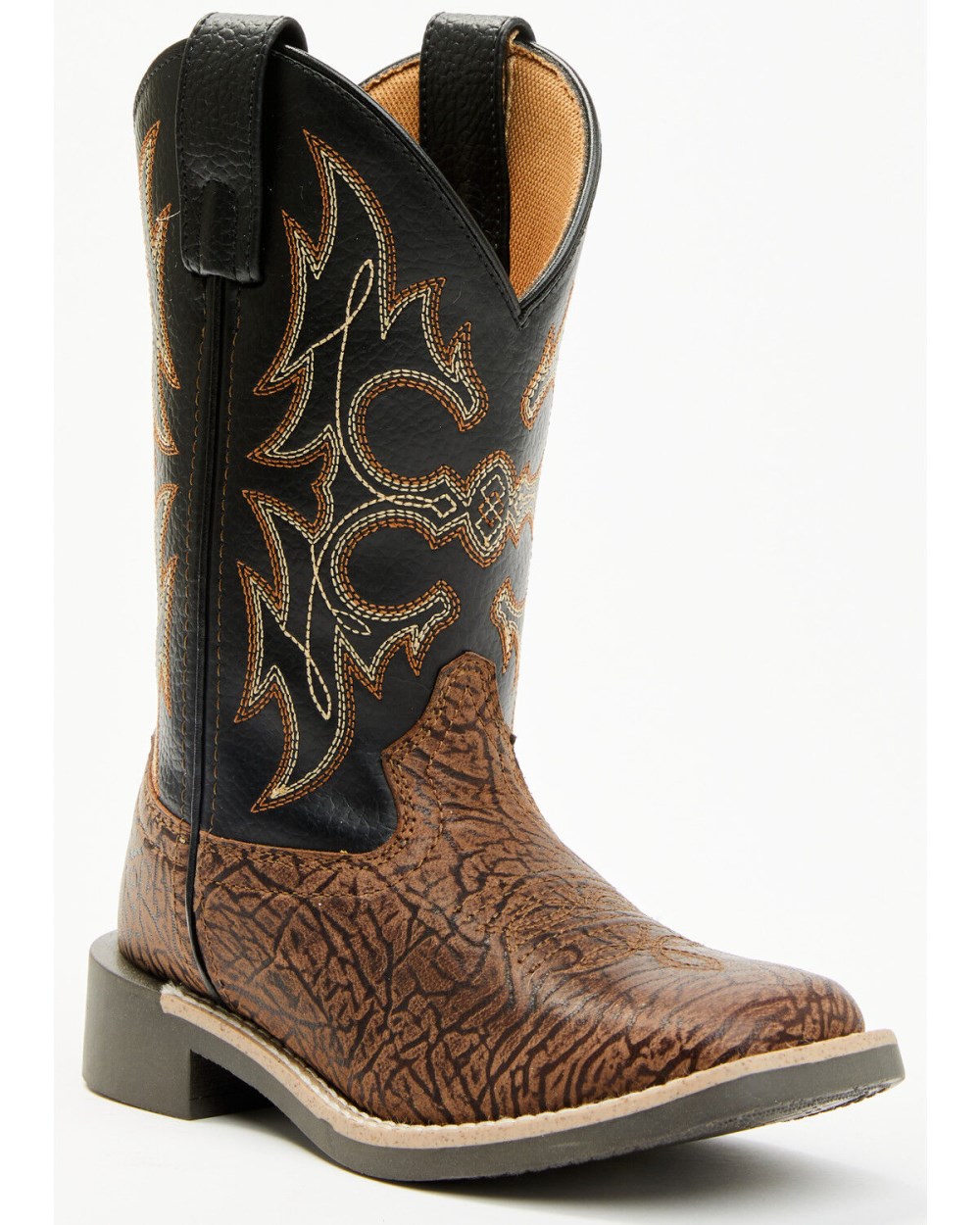 Cody James - Boys' Rex Western Boots - Broad Square Toe | Black Cody James - Boys' Rex Western Boots - Broad Square Toe | Black