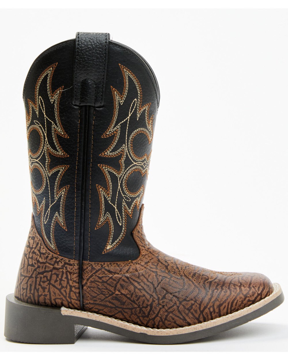 Cody James - Boys' Rex Western Boots - Broad Square Toe | Black Cody James - Boys' Rex Western Boots - Broad Square Toe | Black