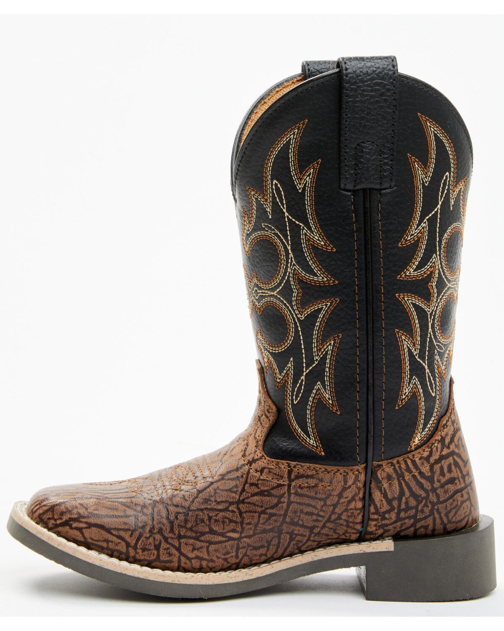 Cody James - Boys' Rex Western Boots - Broad Square Toe | Black Cody James - Boys' Rex Western Boots - Broad Square Toe | Black