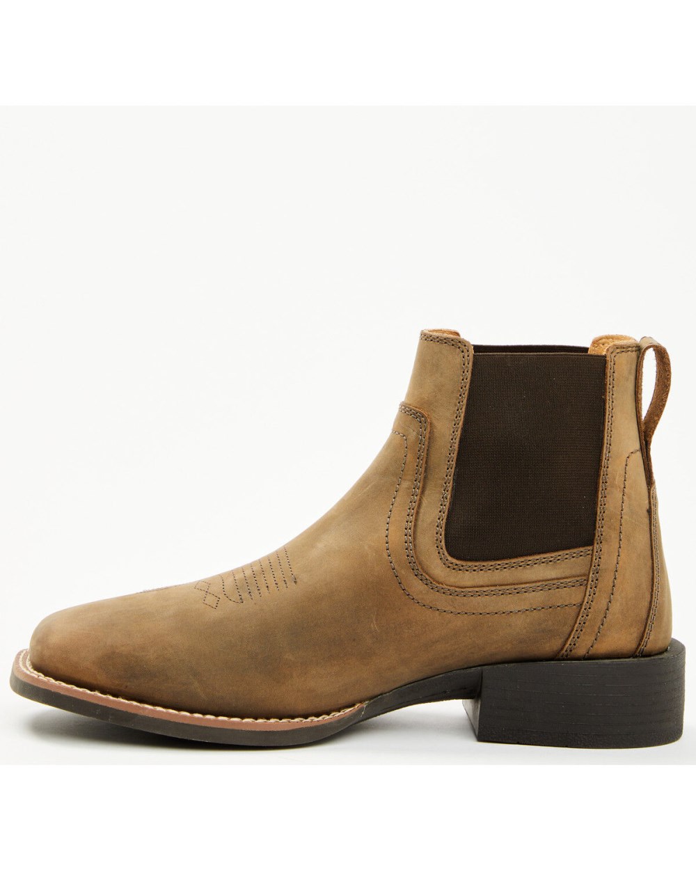 Cody James - Men's Ace Chelsea Boots - Broad Square Toe | Brown Cody James - Men's Ace Chelsea Boots - Broad Square Toe | Brown