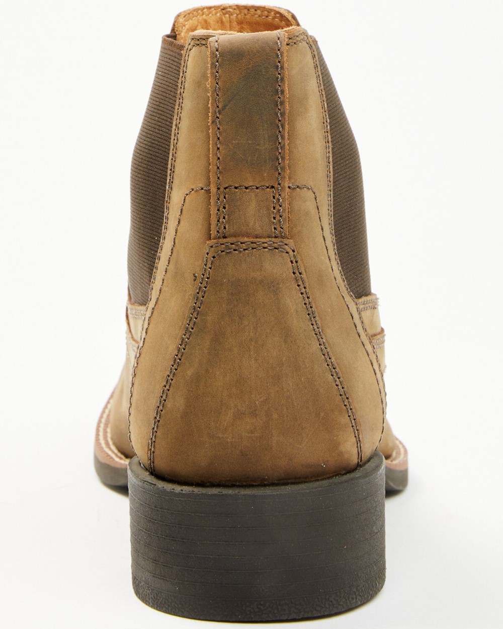 Cody James - Men's Ace Chelsea Boots - Broad Square Toe | Brown Cody James - Men's Ace Chelsea Boots - Broad Square Toe | Brown