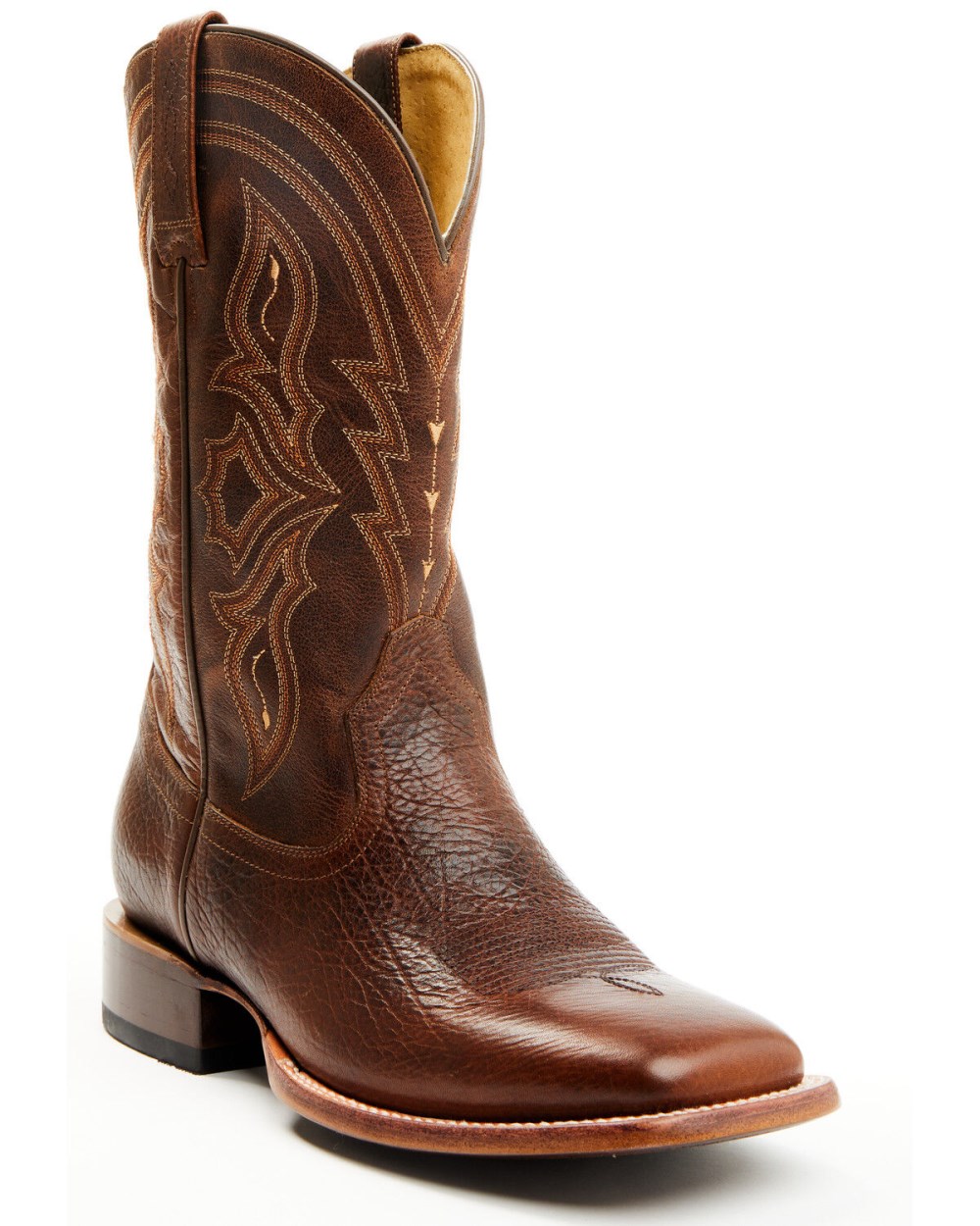 Cody James - Men's Ashland Western Boots - Broad Square Toe | Brown Cody James - Men's Ashland Western Boots - Broad Square Toe | Brown