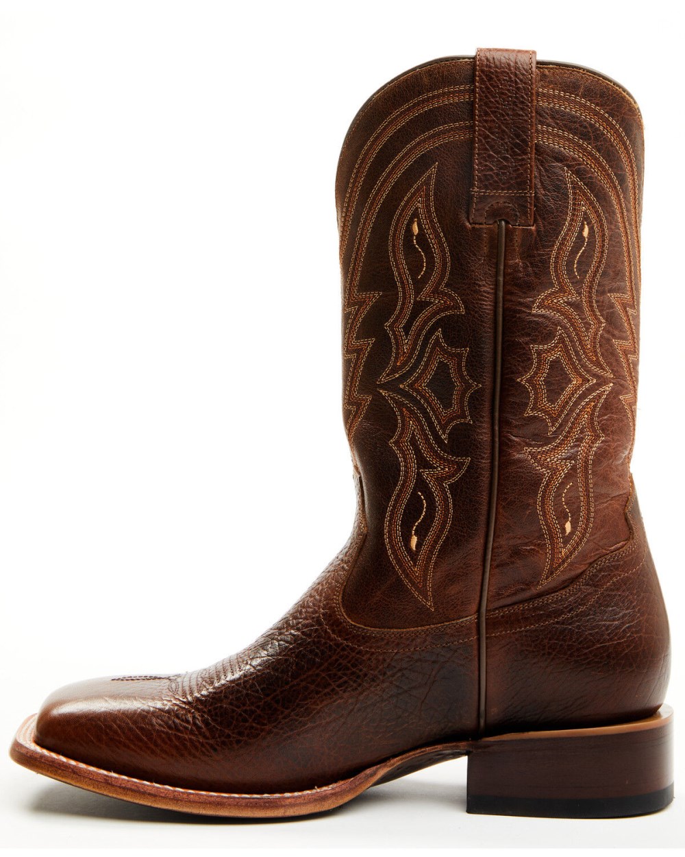 Cody James - Men's Ashland Western Boots - Broad Square Toe | Brown Cody James - Men's Ashland Western Boots - Broad Square Toe | Brown