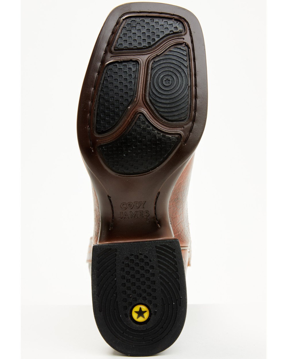 Cody James - Hoverfly Axel Western Performance Boots - Broad Square Toe | Brown