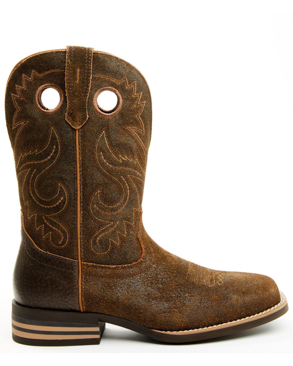 Cody James - Cush Core Men's Honcho Performance Western Boots - Broad Square Toe | Brown Cody James - Cush Core Men's Honcho Performance Western Boots - Broad Square Toe | Brown