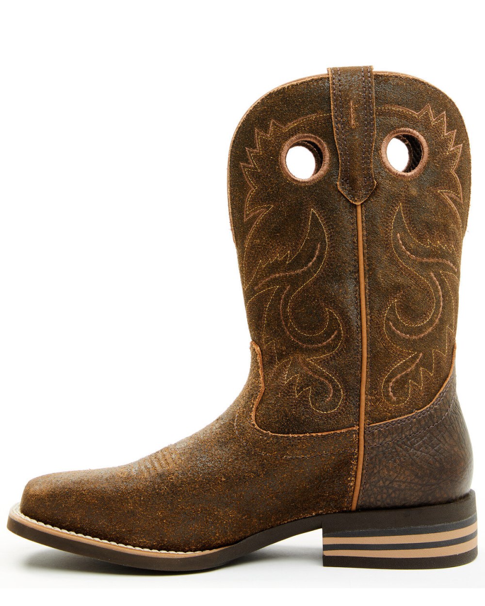 Cody James - Cush Core Men's Honcho Performance Western Boots - Broad Square Toe | Brown Cody James - Cush Core Men's Honcho Performance Western Boots - Broad Square Toe | Brown