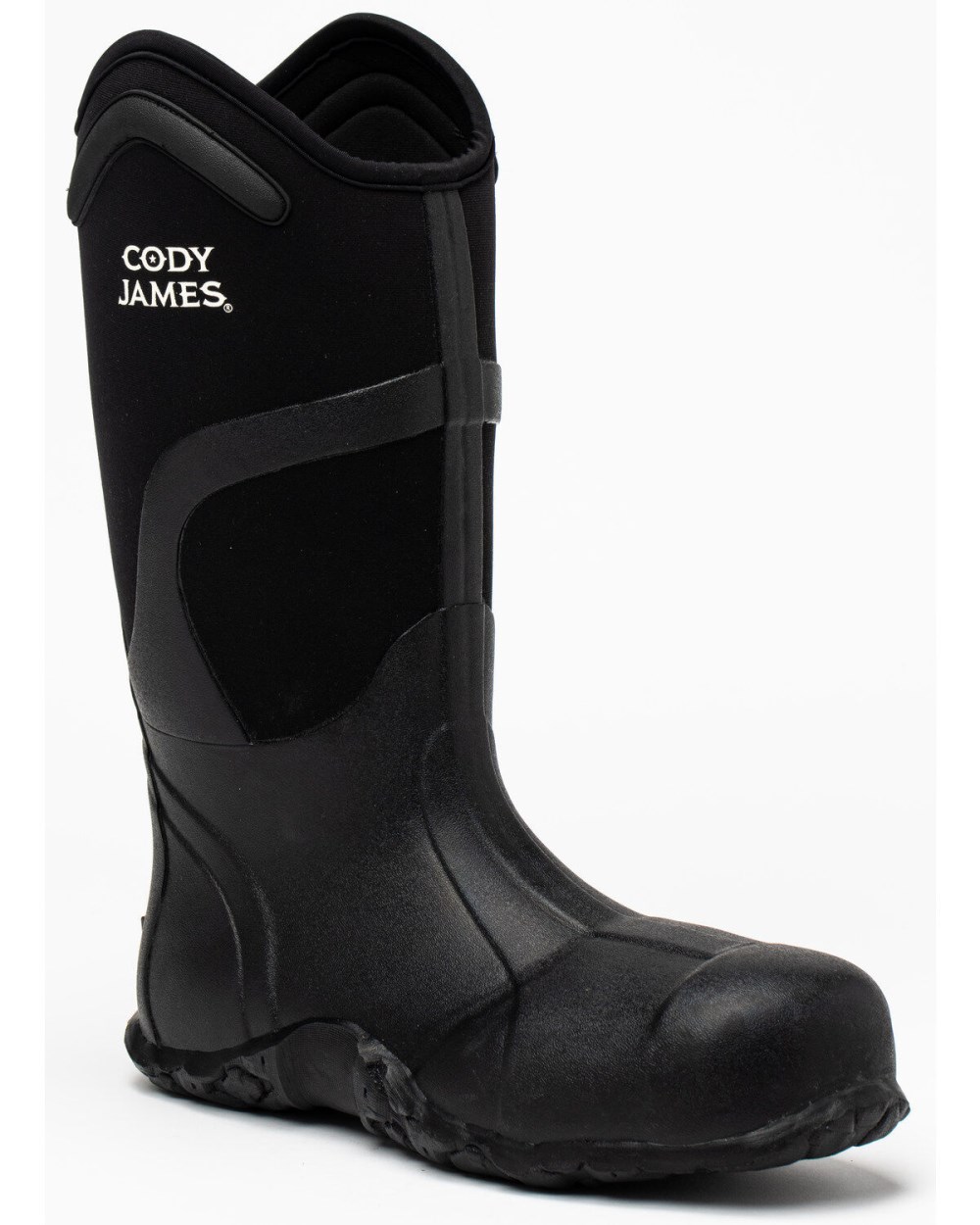 Cody James - Men's Rubber Work Boots - Soft Toe | Black Cody James - Men's Rubber Work Boots - Soft Toe | Black