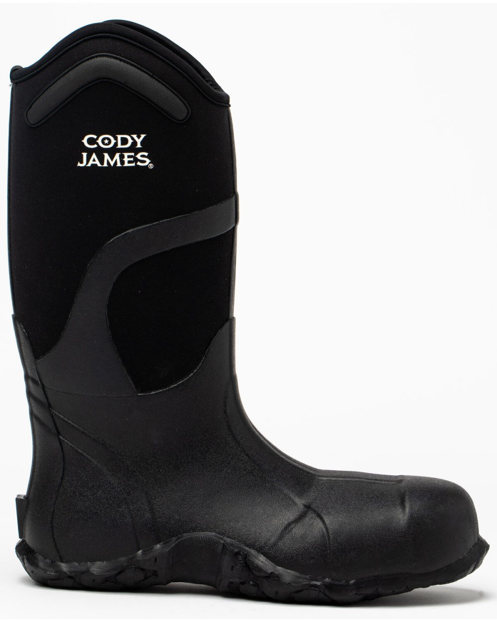 Cody James - Men's Rubber Work Boots - Soft Toe | Black Cody James - Men's Rubber Work Boots - Soft Toe | Black