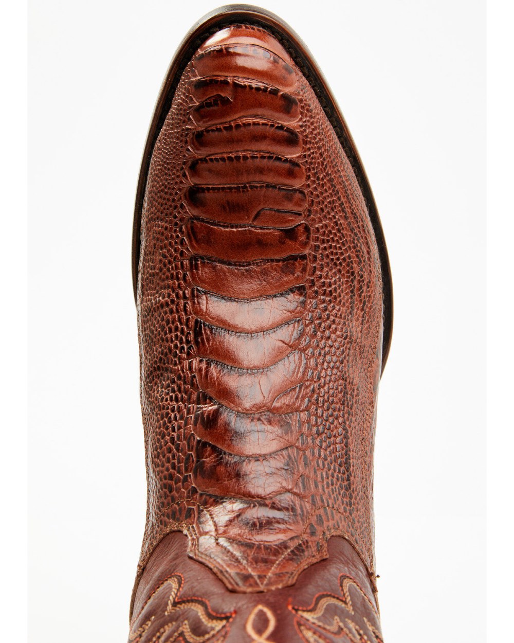 Cody James - Men's Exotic Ostrich Western Boots - Round Toe | Red
