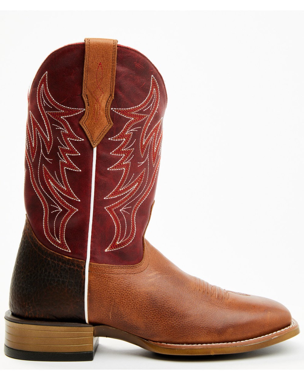 Cody James - Men's Hoverfly Western Performance Boots - Broad Square Toe | Red/brown Cody James - Men's Hoverfly Western Performance Boots - Broad Square Toe | Red/brown