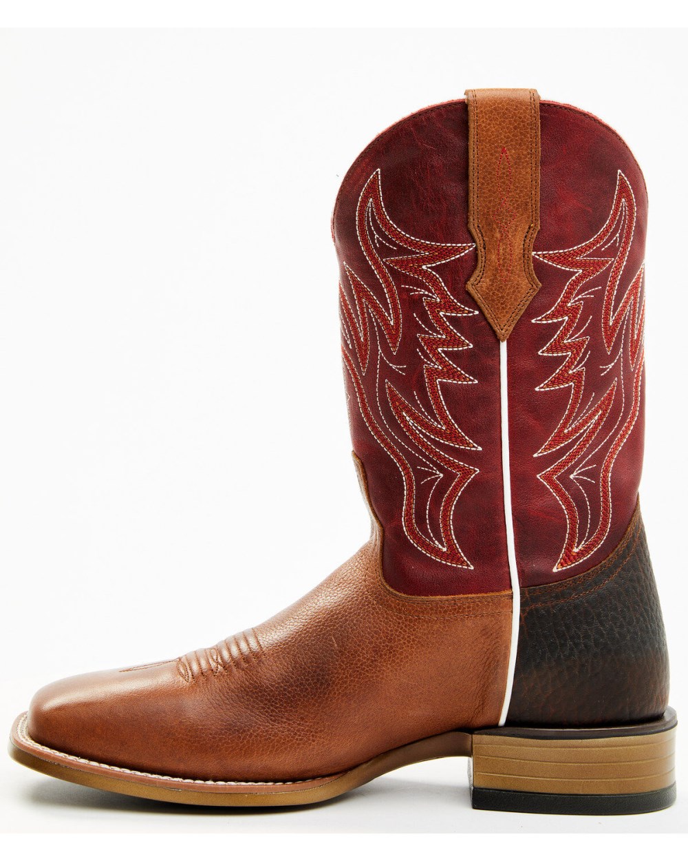 Cody James - Men's Hoverfly Western Performance Boots - Broad Square Toe | Red/brown Cody James - Men's Hoverfly Western Performance Boots - Broad Square Toe | Red/brown