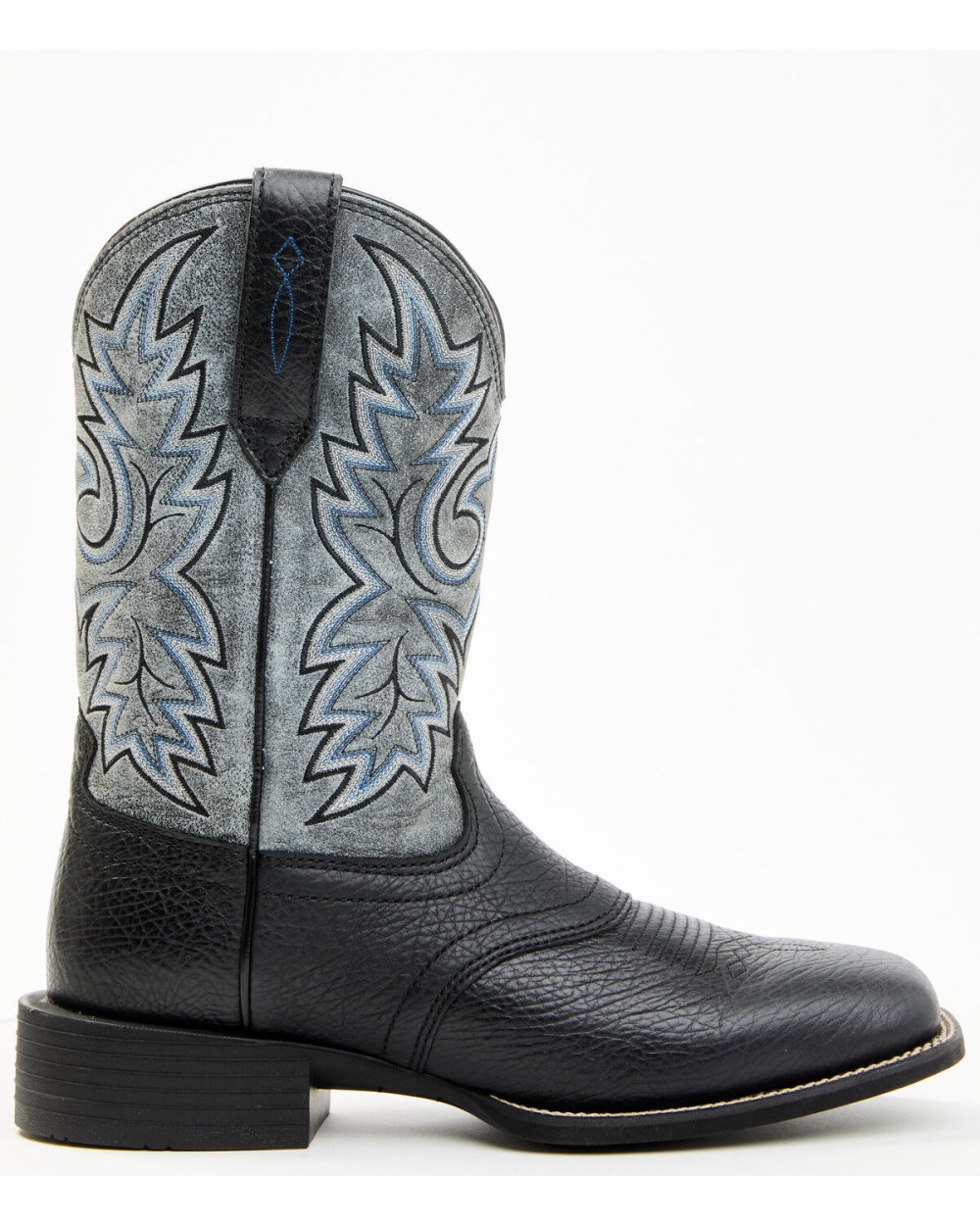 Cody James - Men's Badge Xero Gravity Western Boots - Broad Square Toe | Black Cody James - Men's Badge Xero Gravity Western Boots - Broad Square Toe | Black