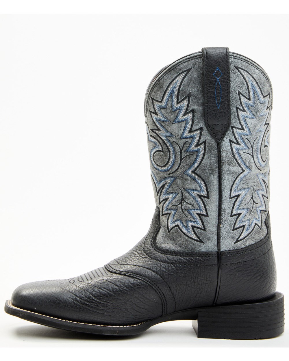 Cody James - Men's Badge Xero Gravity Western Boots - Broad Square Toe | Black Cody James - Men's Badge Xero Gravity Western Boots - Broad Square Toe | Black