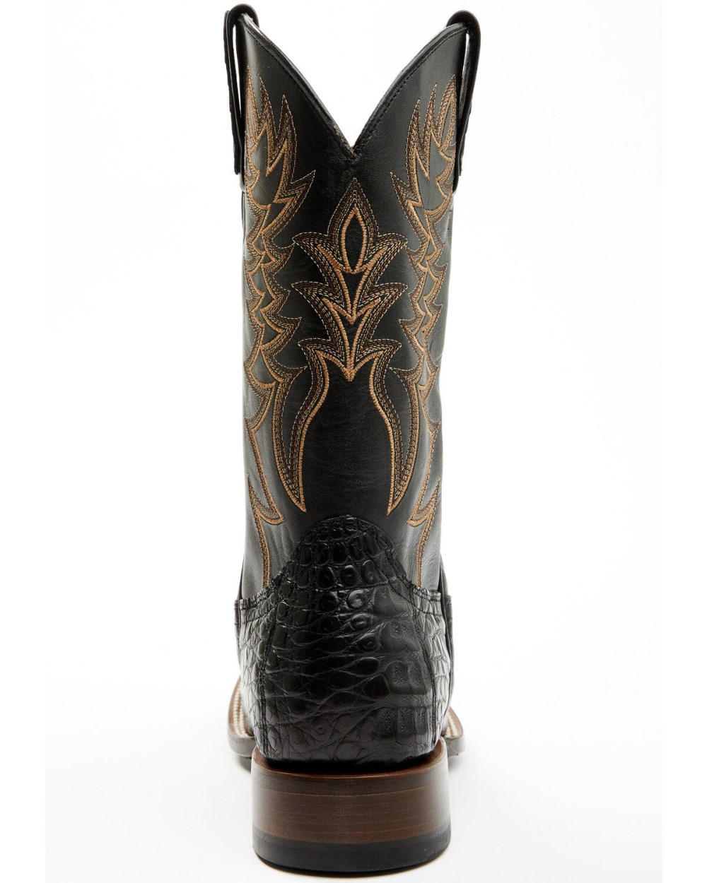 Cody James - Men's Exotic Caiman Belly Western Boots - Broad Square Toe | Black Cody James - Men's Exotic Caiman Belly Western Boots - Broad Square Toe | Black