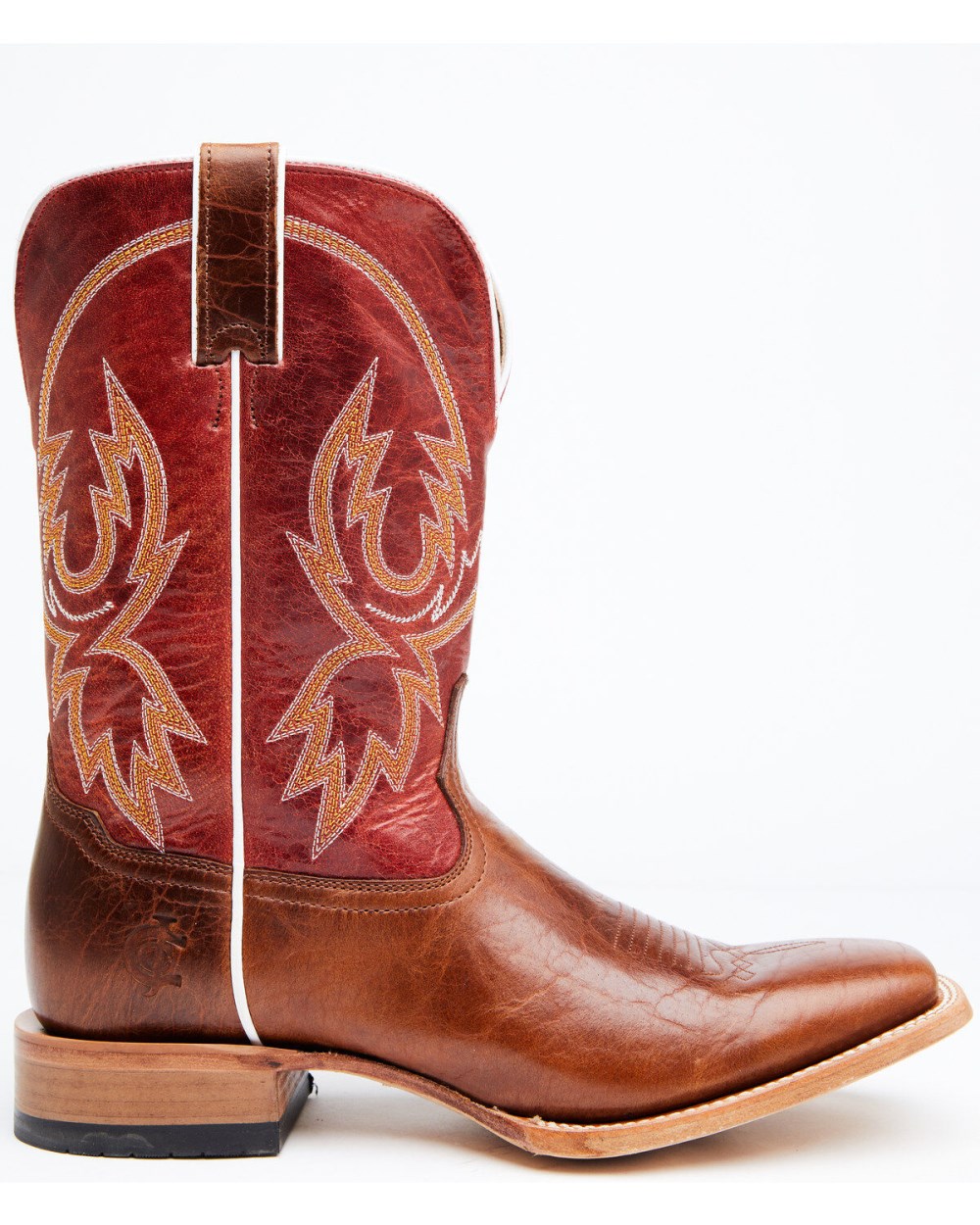 Cody James - Men's Camden Western Boots - Broad Square Toe | Red Cody James - Men's Camden Western Boots - Broad Square Toe | Red