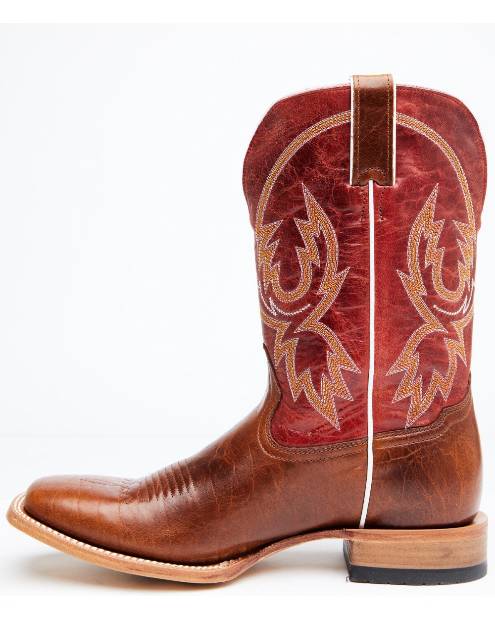 Cody James - Men's Camden Western Boots - Broad Square Toe | Red Cody James - Men's Camden Western Boots - Broad Square Toe | Red